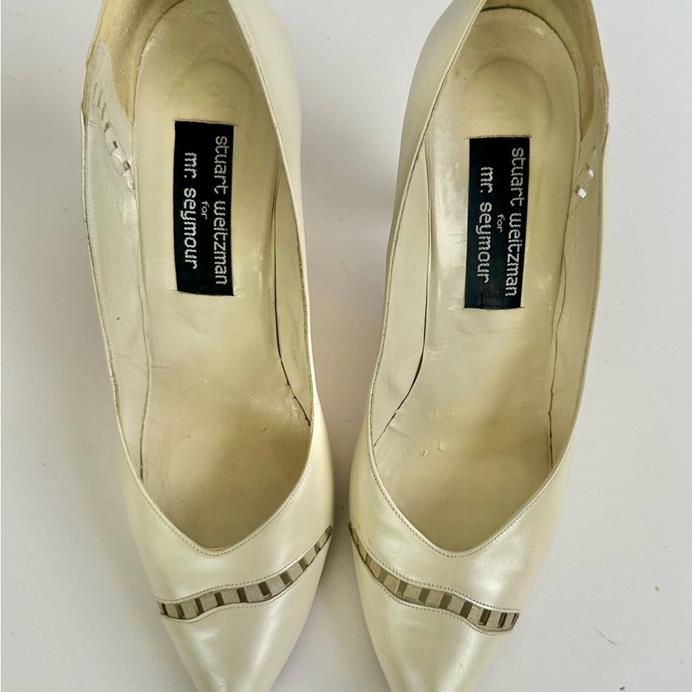 Stuart Weitzman Women's Ivory Heels